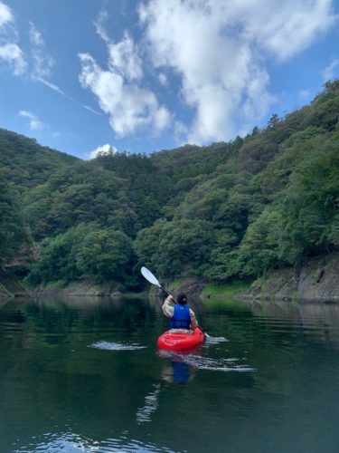 【茨城 体験】竜神狭でアウトドア体験！穏やかな湖でカヌー 日本一高い「竜神大吊橋」、「竜神カヌー」、絶景「竜神カフェ」