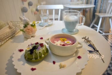 【吉祥寺　カフェ】「みずいろの花」目に映るものすべてが可愛い！料理も空間も“映える”カフェ
