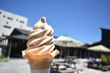 【銚子　グルメ】「銚子セレクト市場」ヤマサ醤油のしょうゆソフトクリーム