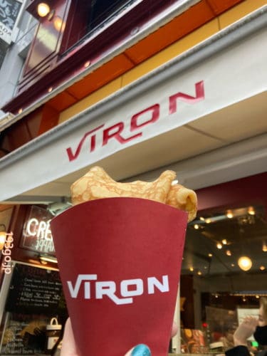 【渋谷　グルメ】「VIRON(ヴィロン）」この世にこんな美味しいクレープが…！おいしさにしばらく余韻。エシレバターの最高級クレープ