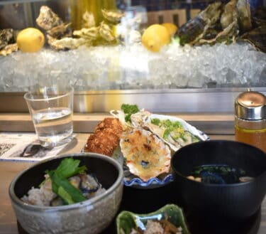 【西荻窪】オイスターバー＆天ぷら「WHARF」で牡蛎尽くしの満足ランチ！南口の昼飲みが楽しいストリートに