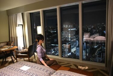 渋谷ストリームエクセルホテル東急に宿泊　部屋から迫力の景色！東京タワービュー