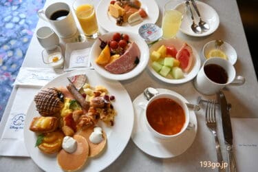 東京ディズニーシー・ホテルミラコスタ　朝食「オチェーアノ」のブッフェ！メニューと予約　海の中モチーフのレストラン、眺めはディズニーシー
