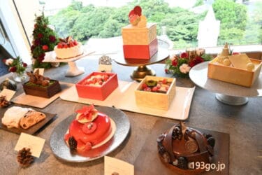 【実食リポ】「ホテル雅叙園東京」2022年クリスマスケーキ発表会へ！名物・玉手箱や高級感ある抹茶栗モンブラン、新作は4種。10月1日から予約スタート