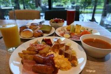 「ハイアット リージェンシー 東京ベイ」の朝食ビュッフェ！ライブキッチンはフワとろオムレツ、台湾粥に、サラダのトッピングも多くて楽しい