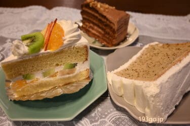 吉祥寺「クレヨンハウス」ケーキおばさんの手作りケーキ食べてみた！シフォンケーキや苺ショート　ボリューミーなケーキは満足感たっぷり