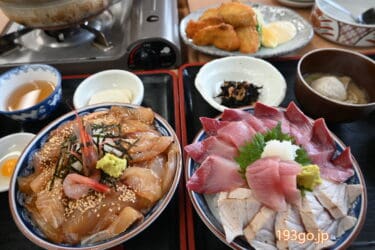 富山　氷見漁港「氷見魚市場食堂」で旬のブリ丼と豪華海鮮丼は圧巻　土鍋漁師汁もあったまる～