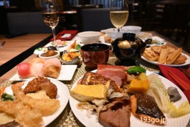 【朝食リポ】「THE HOTEL SANRAKU KANAZAWA（ザ ホテル山楽 金沢）」朝食ブッフェは金沢名物が勢ぞろい！てまり寿司や金沢おでん、金沢カレー、金沢パエリア、ハントンライスも