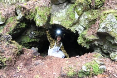 【体験リポ】富士山麓「FUJI GATEWAY」樹海の洞窟探検ツアーへ　BEAMSセレクトウェアに着替えて出発！