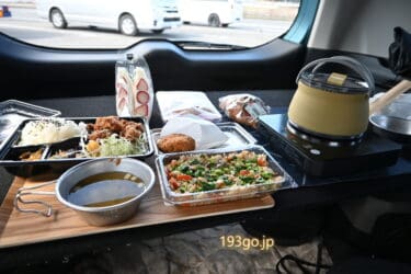 栃木「道の駅やいた」お惣菜とスイーツ、パンの種類が豊富！車中でがっつり朝食　